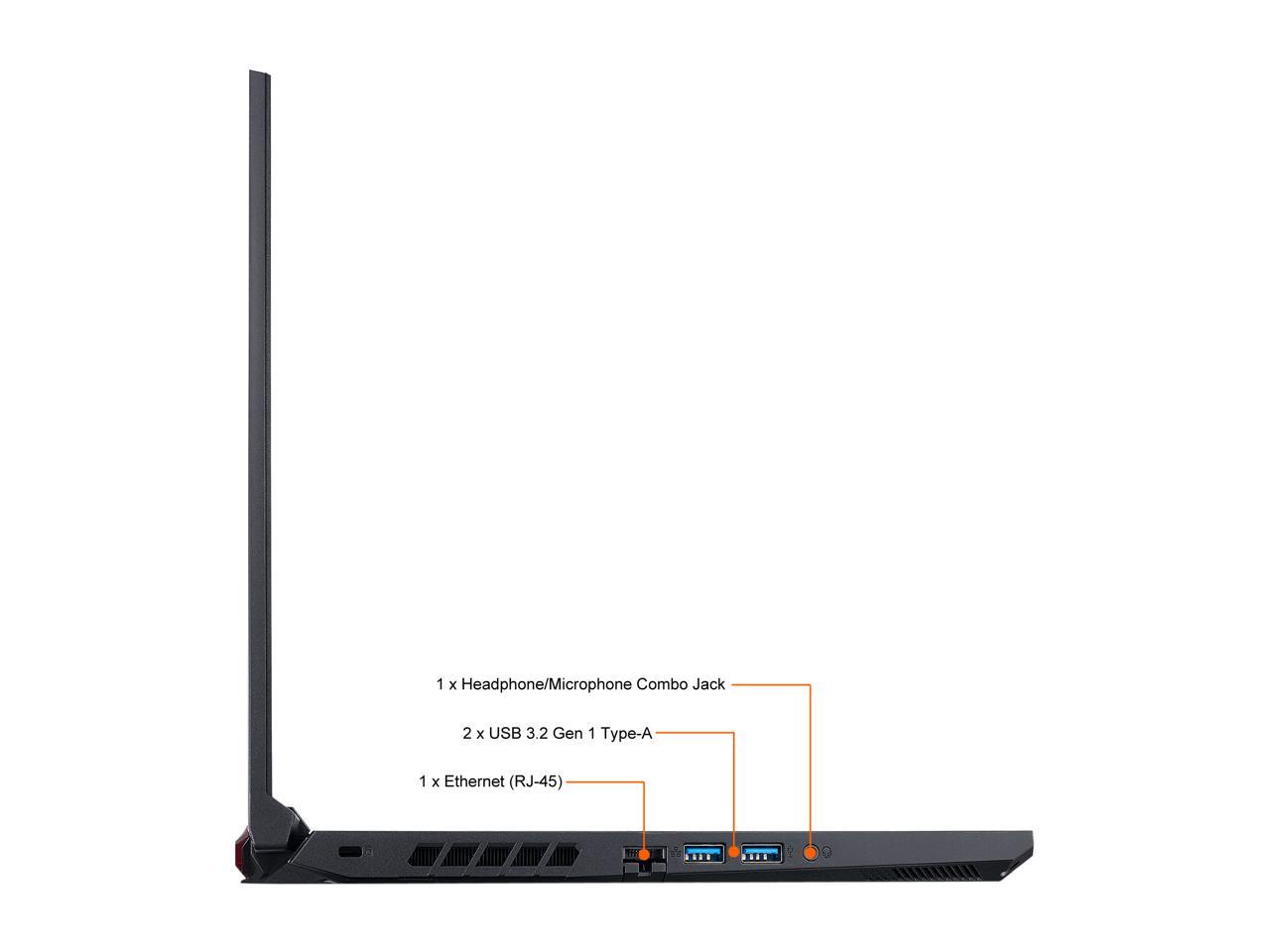 Acer Nitro 5 - 15.6" 144 Hz Ips - Amd Ryzen 5 5000 Series 5600H (3.30Ghz) - Nvidia Geforce Rtx