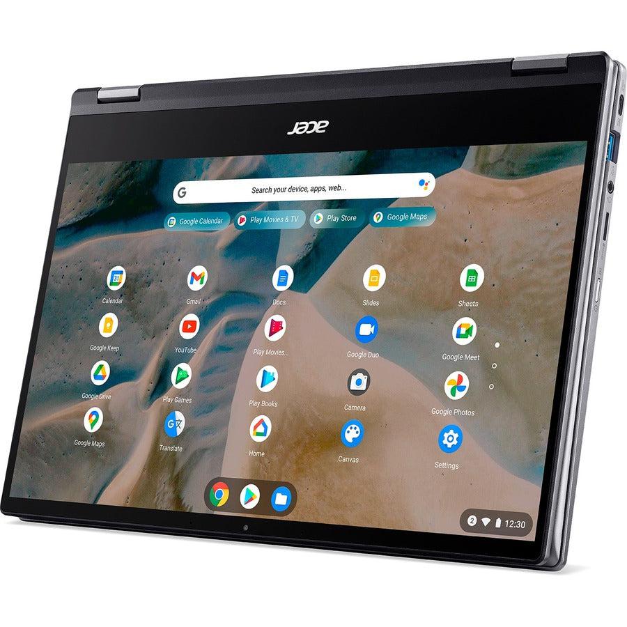 Acer Spin Cp514-1H Chromebook 35.6 Cm (14") Touchscreen Full Hd Amd Ryzen™ 5 8 Gb Ddr4-Sdram 128