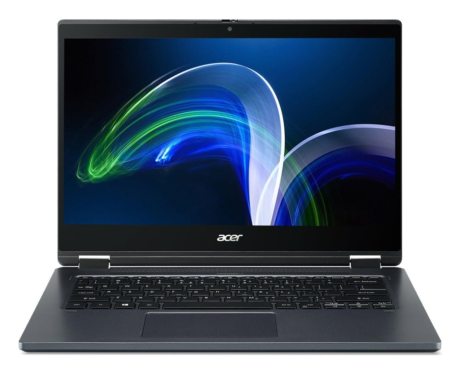 Acer Travelmate P414Rn-51-76Av Hybrid (2-In-1) 35.6 Cm (14") Touchscreen Full Hd Intel® Core™ I7 16 Gb Ddr4-Sdram 512 Gb Ssd Wi-Fi 6 (802.11Ax) Windows 10 Pro Blue