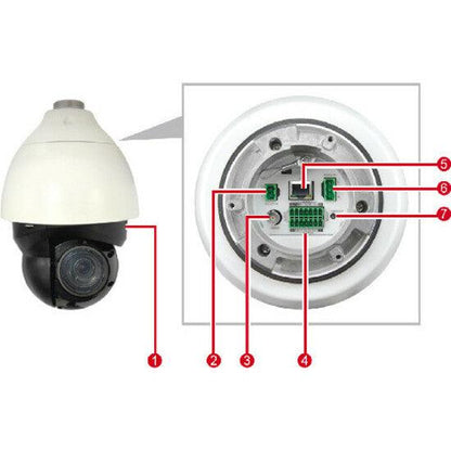 Acti A951 Security Camera Ip Security Camera Outdoor Dome 3840 X 2160 Pixels Ceiling/Wall