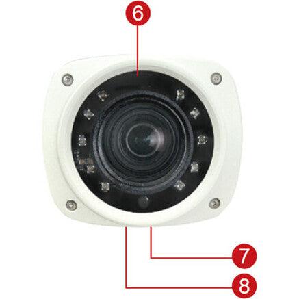 Acti B419 Security Camera Ip Security Camera Outdoor Bullet 2592 X 1944 Pixels Ceiling/Wall