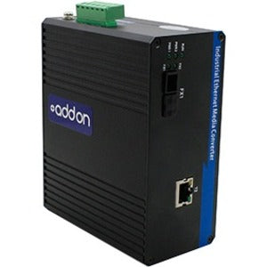 Addon 1 10/100/1000Base-Tx(Rj-45) To 1 1000Base-Bxu(Sc) Smf 1310Nmtx/1550Nmrx 20Km Industrial Media Converter