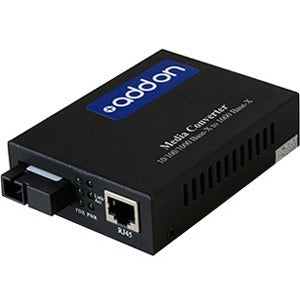 Addon 10/100/1000Base-Tx(Rj-45) To 1000Base-Bxd(Sc) Bidi Smf 1550Nmtx/1490Nmrx 40Km Media Converter