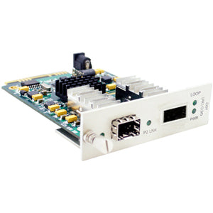 Addon 10G Oeo Converter (3R Repeater) With Sfp+ & Xfp Slots Media Converter Card For Our Rack Or Standalone Systems
