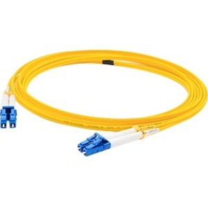 Addon 1M Alc (Male) To Alc (Male) Yellow Os2 Duplex Fiber Ofnr (Riser-Rated) Patch Cable