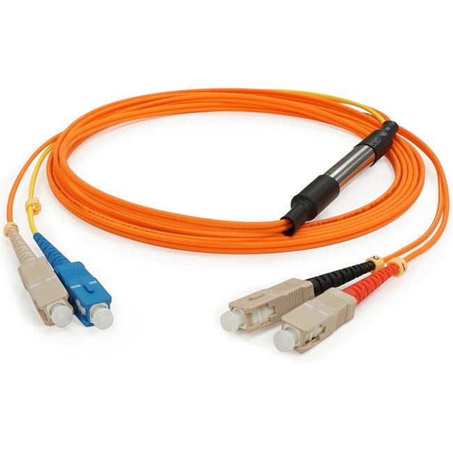 Addon 1M Cisco Cab-Gelx-625-1M Compatible Sc (Male) To Sc (Male) Orange Om1 & Os1 Duplex Fiber Mode Conditioning Cable