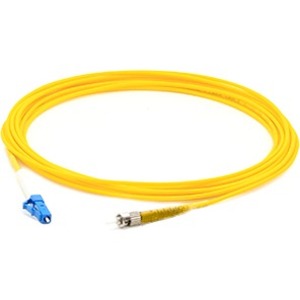 Addon 1M Fc (Male) To Lc (Male) Yellow Os2 Simplex Fiber Ofnr (Riser-Rated) Patch Cable