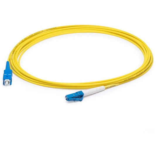 Addon 35M Lc (Male) To Sc (Male) Straight Yellow Os2 Simplex Lszh Fiber Patch Cable