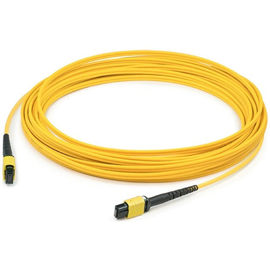 Addon 35M Mpo (Female) To Mpo (Female) Yellow Os2 Duplex Fiber Lszh-Rated Patch Cable