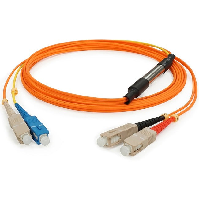 Addon 3M Cisco Cab-Mcp50-Sc-3M Compatible Sc (Male) To Sc (Male) Orange Om2 & Os1 Duplex Fiber Mode Conditioning Cable