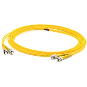 Addon 3M Fc (Male) To Fc (Male) Yellow Os2 Duplex Fiber Ofnr (Riser-Rated) Patch Cable