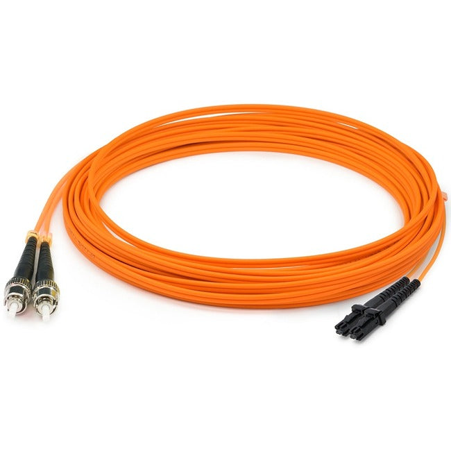 Addon 3M Mt-Rj (Male) To St (Male) Orange Om1 Duplex Fiber Ofnr (Riser-Rated) Patch Cable