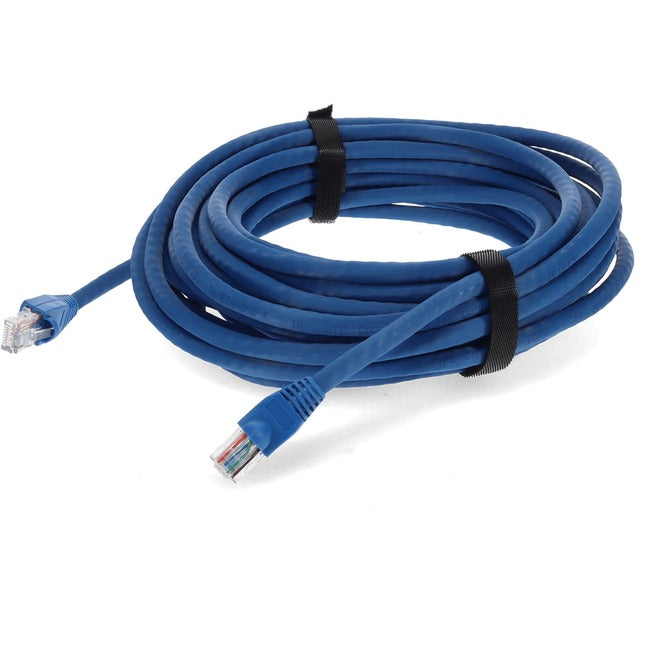 Addon 40Ft Rj-45 (Male) To Rj-45 (Male) Straight Blue Cat6A Utp Pvc Copper Patch Cable