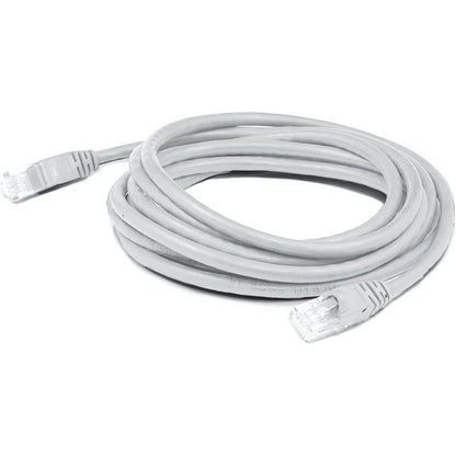 Addon 40Ft Rj-45 (Male) To Rj-45 (Male) Straight White Cat6 Utp Pvc Copper Patch Cable