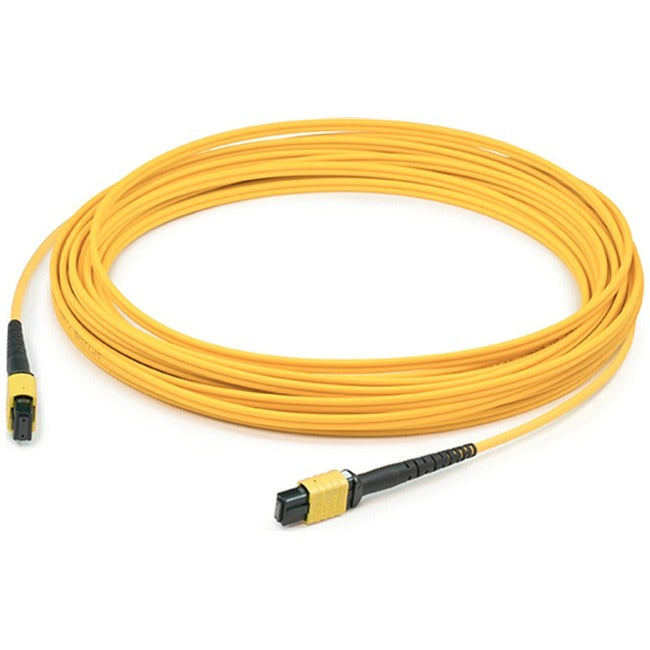 Addon 40M Mpo (Female) To Mpo (Female) Yellow Os2 Duplex Fiber Lszh-Rated Patch Cable