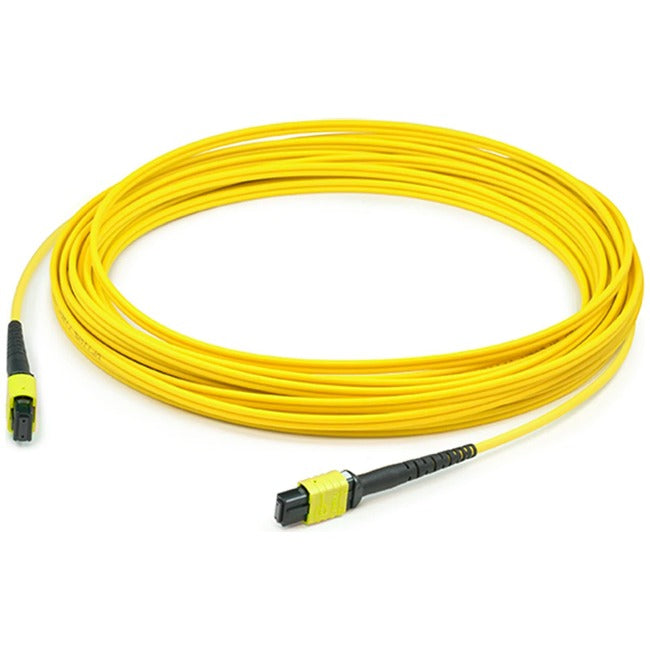 Addon 50M Mpo (Female) To Mpo (Female) Yellow Os2 Duplex Fiber Lszh-Rated Patch Cable