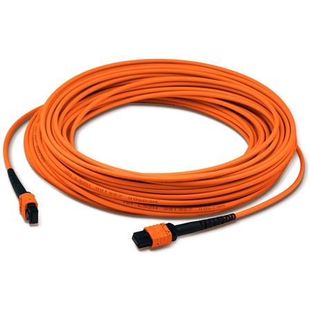 Addon 5M Mpo (Female) To Mpo (Female) 12-Strand Orange Om1 Crossover Fiber Ofnr (Riser-Rated) Patch Cable