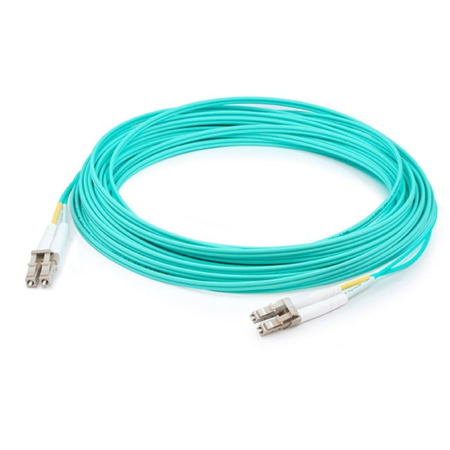 Addon 94M Lc (Male) To Lc (Male) Straight Aqua Om4 Duplex Plenum Fiber Patch Cable