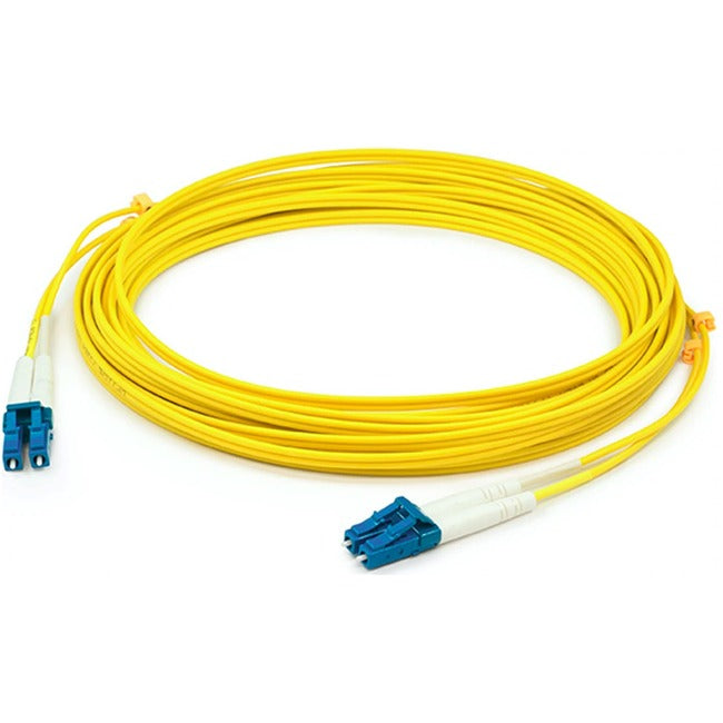 Addon 95M Lc (Male) To Lc (Male) Straight Yellow Os2 Duplex Lszh Fiber Patch Cable