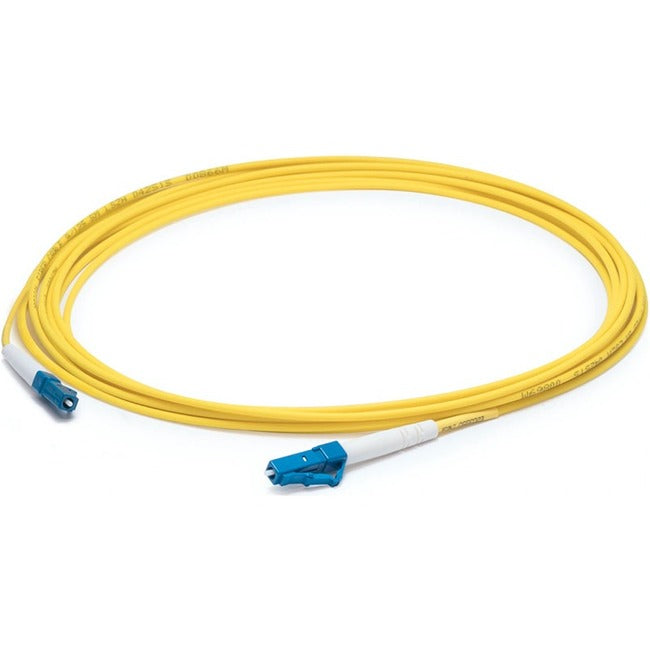 Addon 95M Lc (Male) To Lc (Male) Straight Yellow Os2 Simplex Lszh Fiber Patch Cable