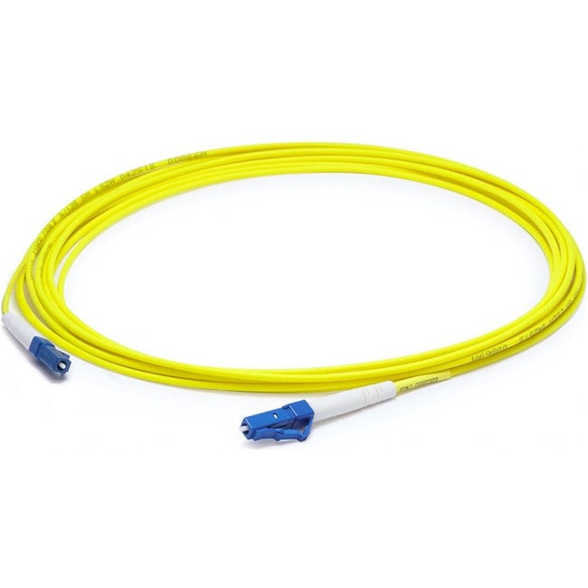 Addon 95M Lc (Male) To Lc (Male) Straight Yellow Os2 Simplex Plenum Fiber Patch Cable