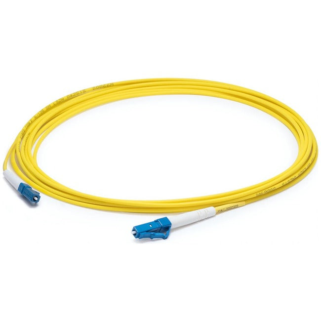 Addon 97M Lc (Male) To Lc (Male) Straight Yellow Os2 Simplex Lszh Fiber Patch Cable