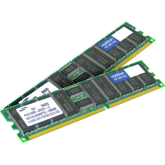 Addon Am667D2Dfb5/8G X1 Jedec Standard Factory Original 8Gb Ddr2-667Mhz Fully Buffered Ecc Dual Rank 1.8V 240-Pin Cl5 Fbdimm