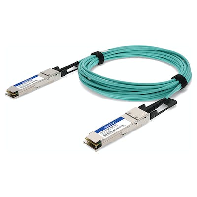 Addon Cisco Qsfp-H40G-Aoc10M To Hp 720208-B21Qsfp-H40G-Aoc10M Compatible Taa Compliant 40Gbase-Aoc Qsfp+ To Qsfp+ Direct Attach Cable (850Nm, Mmf, 10M)