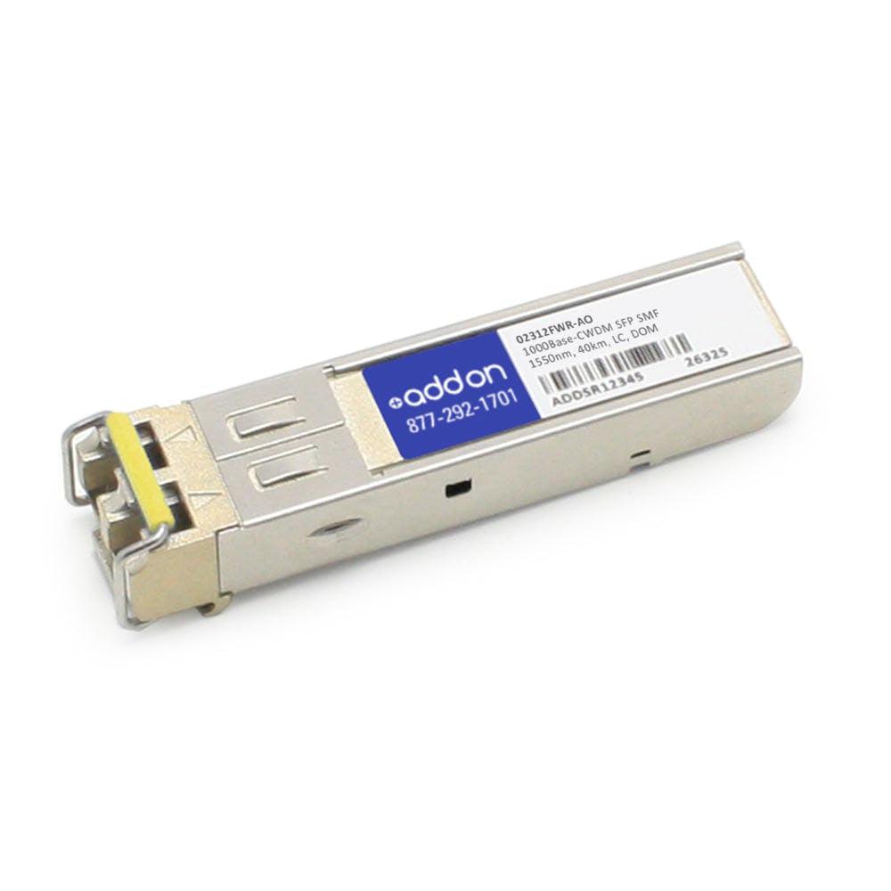 Addon Networks 02312Fwr Network Transceiver Module Fiber Optic 1000 Mbit/S Sfp 1550 Nm