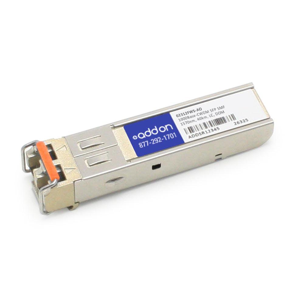 Addon Networks 02312Fws Network Transceiver Module Fiber Optic 1000 Mbit/S Sfp 1570 Nm