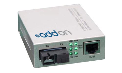 Addon Networks 1000Btx-1000Bxd Network Media Converter 1000 Mbit/S 1310 Nm Grey