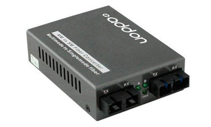 Addon Networks 1000Base-Sx(Sc)/1000Base-Lx(Sc) Network Media Converter 1000 Mbit/S 850 Nm Multi-Mode, Single-Mode