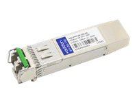 Addon Networks 10G-Sfpp-Zr-100-Ao Network Transceiver Module Fiber Optic 10000 Mbit/S Sfp+ 1550 Nm