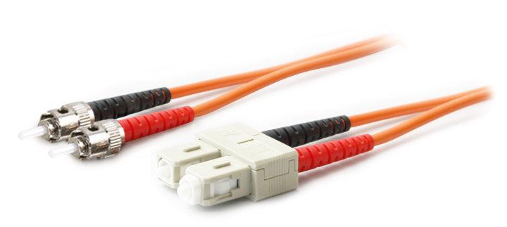 Addon Networks 10M Mmf St/Sc Fibre Optic Cable Orange