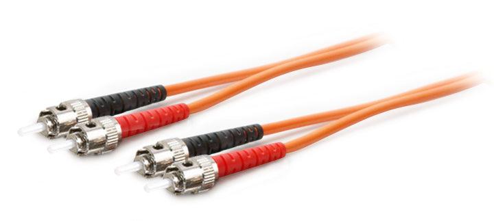 Addon Networks 10M Mmf St/St Fibre Optic Cable Orange