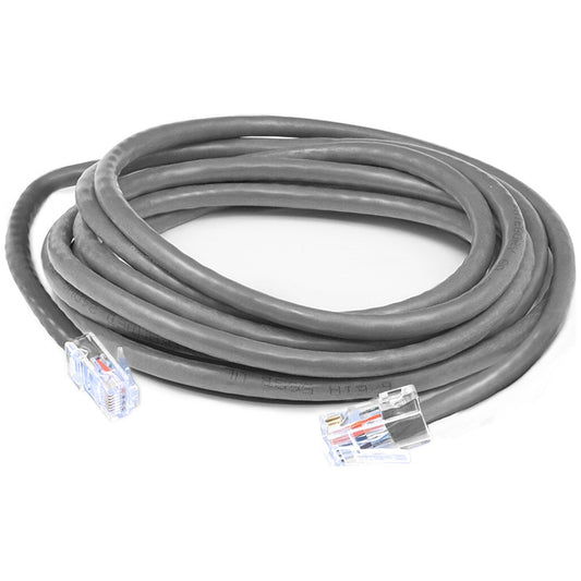 Addon Networks 15Ft Rj-45 (Male) To Rj-45 (Male) Gray Non-Booted, Non-Snagless Cat6 Utp Pvc Copper Patch Cable
