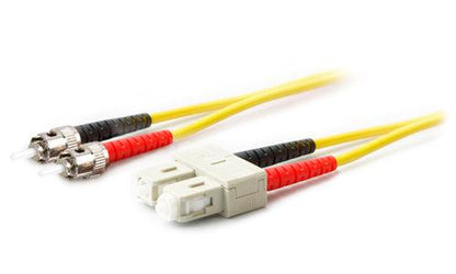 Addon Networks 15M St-Sc Fibre Optic Cable Yellow