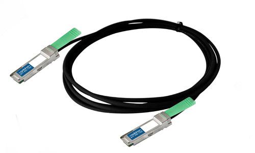 Addon Networks 1M Qsfp+ M/M Networking Cable Black