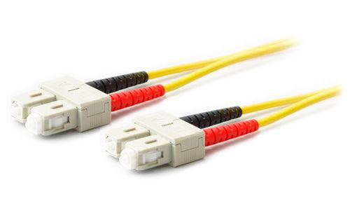 Addon Networks 2M Sc-Sc Fibre Optic Cable Yellow