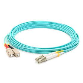 Addon Networks 3M Lc/Sc Fibre Optic Cable Om4 Turquoise