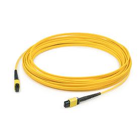 Addon Networks Add-24Fmpompo-275M9Smsp Fibre Optic Cable 275 M Mpo Ofnp Os2 Yellow