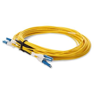 Addon Networks Add-2Cs-2Cs-10M9Smf Fibre Optic Cable 10 M 2Xcs (Male) Ofnr Os2 Yellow