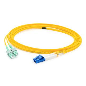 Addon Networks Add-Alc-Asc-2Ms9Smf Fibre Optic Cable 2 M Lc/Apc Sc/Apc Os1 Yellow