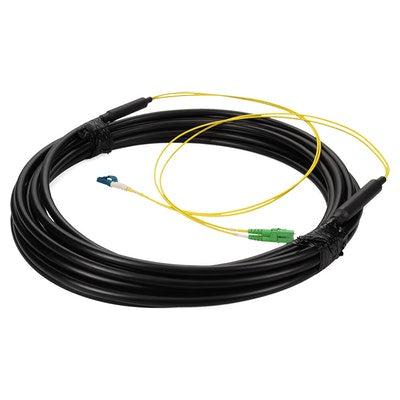 Addon Networks Add-Alc-Lc-10Ms9Smfo Fibre Optic Cable 10 M Ofnr Os2 Black, Yellow