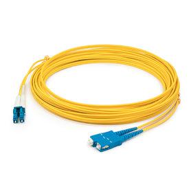 Addon Networks Add-Asc-Alc-Mb12M9Smf Fibre Optic Cable 12 M Sc Lc Ofnr Os2 Yellow