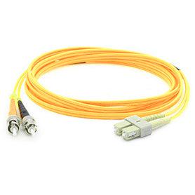 Addon Networks Add-Asc-St-5M9Smf Fibre Optic Cable 5 M Sc Ofnr Os2 Yellow