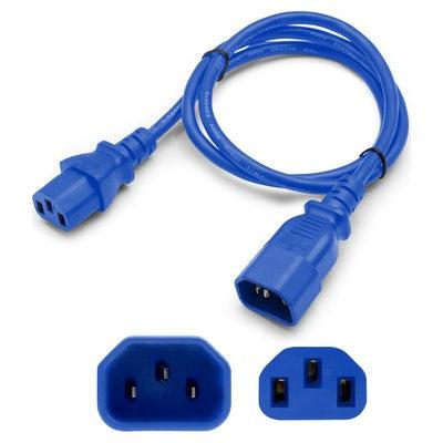 Addon Networks Add-C132C1418Awg7Ftbe Power Cable Blue 2.13 M C13 Coupler C14 Coupler