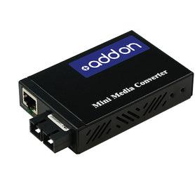 Addon Networks Add-Fmcmn-Fx-Sc Network Media Converter 100 Mbit/S 1310 Nm Multi-Mode Black