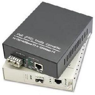 Addon Networks Add-Gmc-1Rj2Sfp-Poe+ Network Media Converter 1000 Mbit/S Multi-Mode, Single-Mode Grey