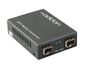 Addon Networks Add-Gmc-2Sfp Network Media Converter 1000 Mbit/S 1550 Nm Multi-Mode, Single-Mode Black